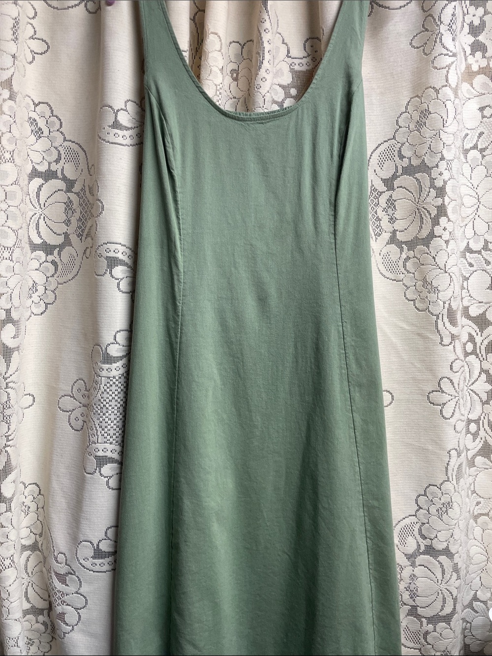 Lauren Conrad Maxi Alec Green Summer Dress Size Large NWT